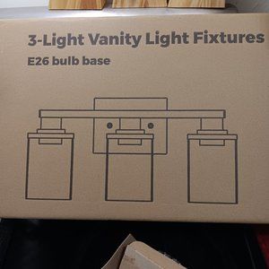 3 Light Vanity Light Fixtures